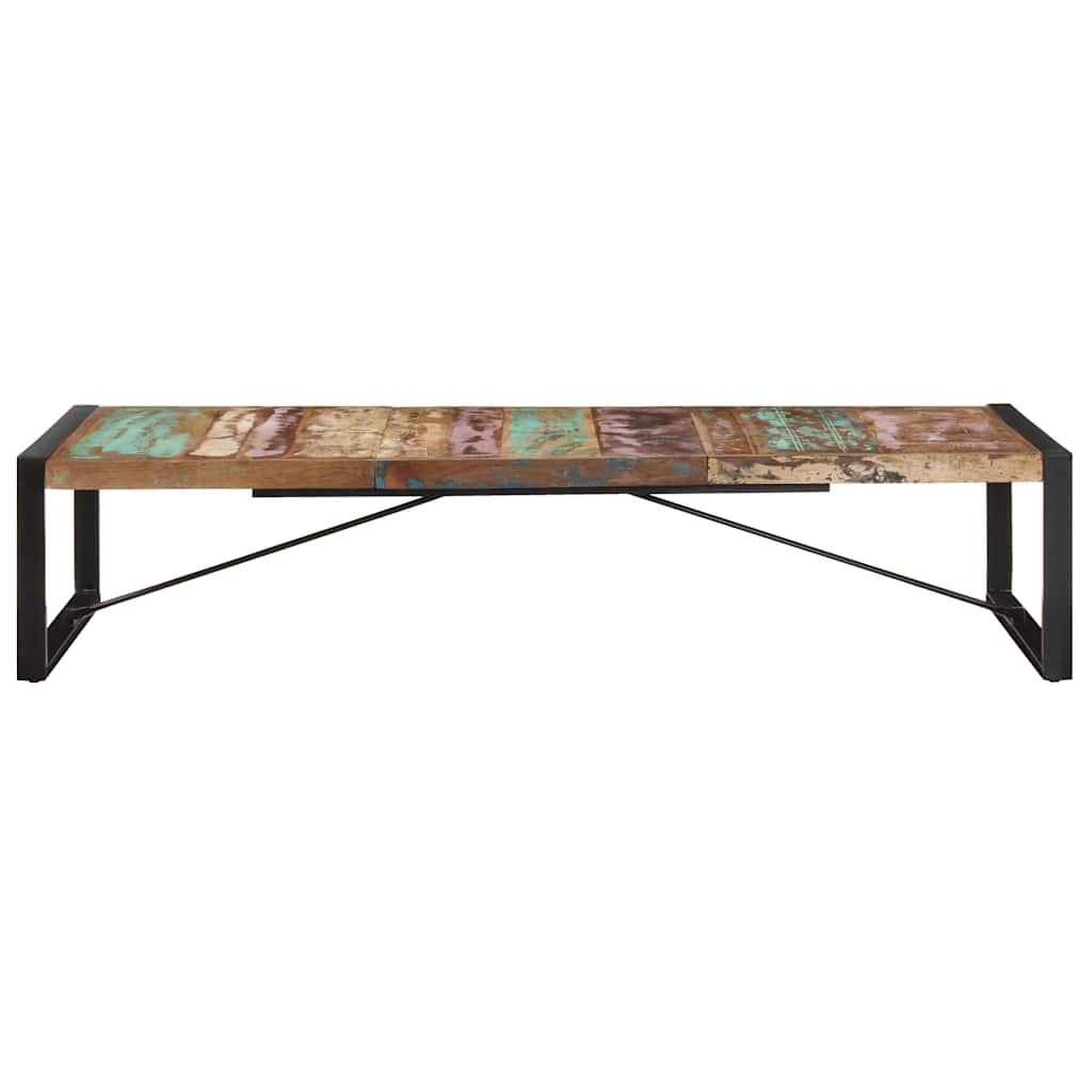 Coffee Table | Multicolour | Reclaimed Wood | Large | Durable