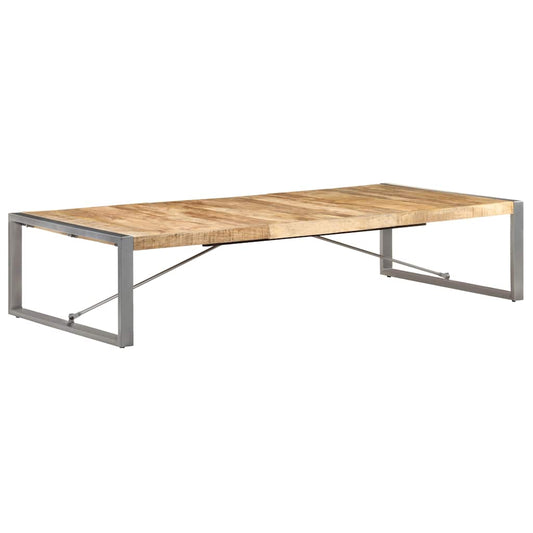 Coffee Table | Rough Mango Wood | Large | Durable | Rectangular
