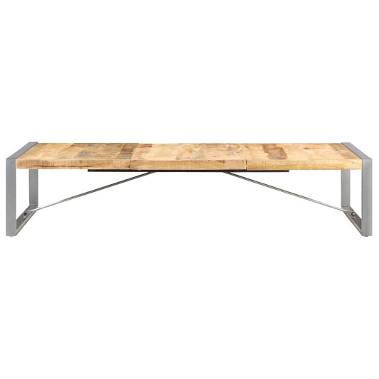 Coffee Table | Rough Mango Wood | Large | Durable | Rectangular