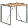 Dining Table 80x80x75 cm Rough Mango Wood