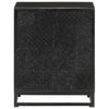 Bedside Cabinet Black 40x30x50 cm Solid Acacia and Mango Wood