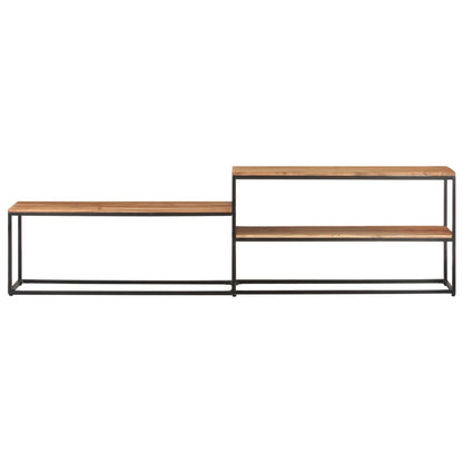 TV Cabinet 180x30x50 cm Solid Acacia Wood