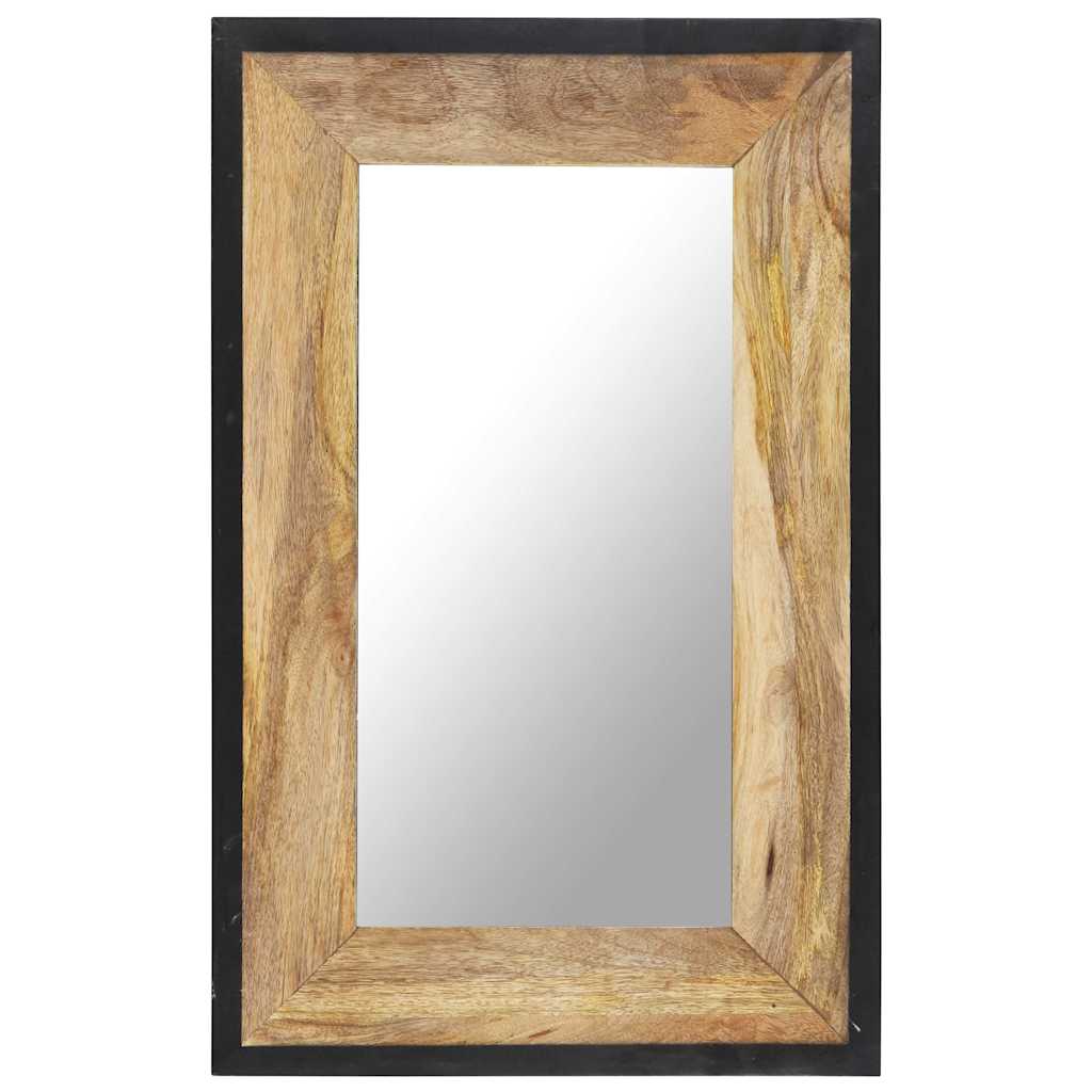 321630 vidaXL Mirror 80x50 cm Solid Mango Wood