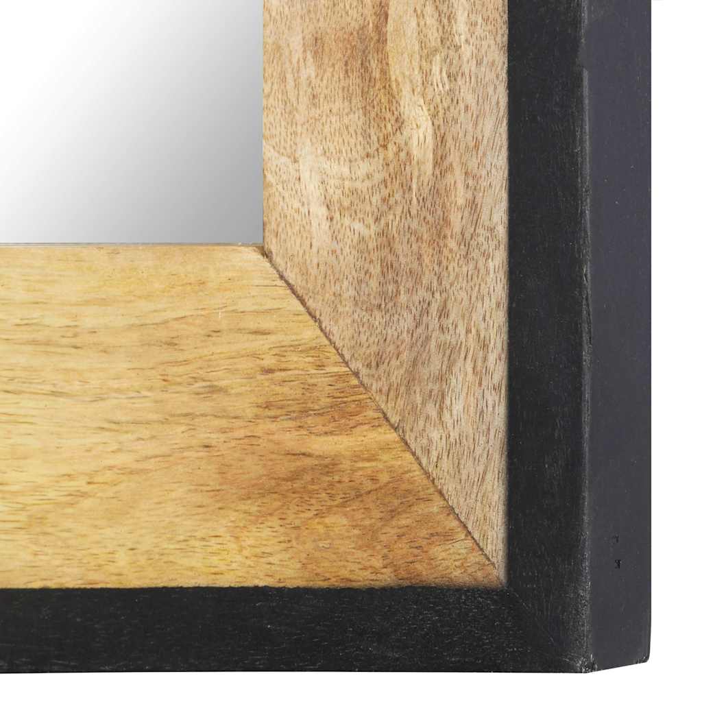 321630 vidaXL Mirror 80x50 cm Solid Mango Wood