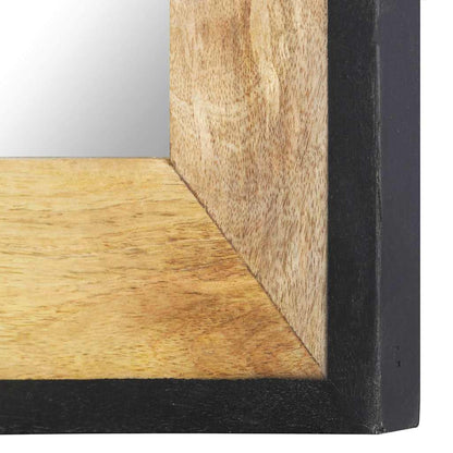 321630 vidaXL Mirror 80x50 cm Solid Mango Wood