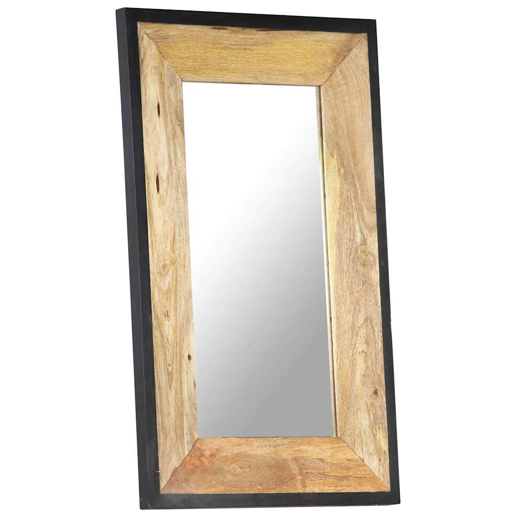 321630 vidaXL Mirror 80x50 cm Solid Mango Wood