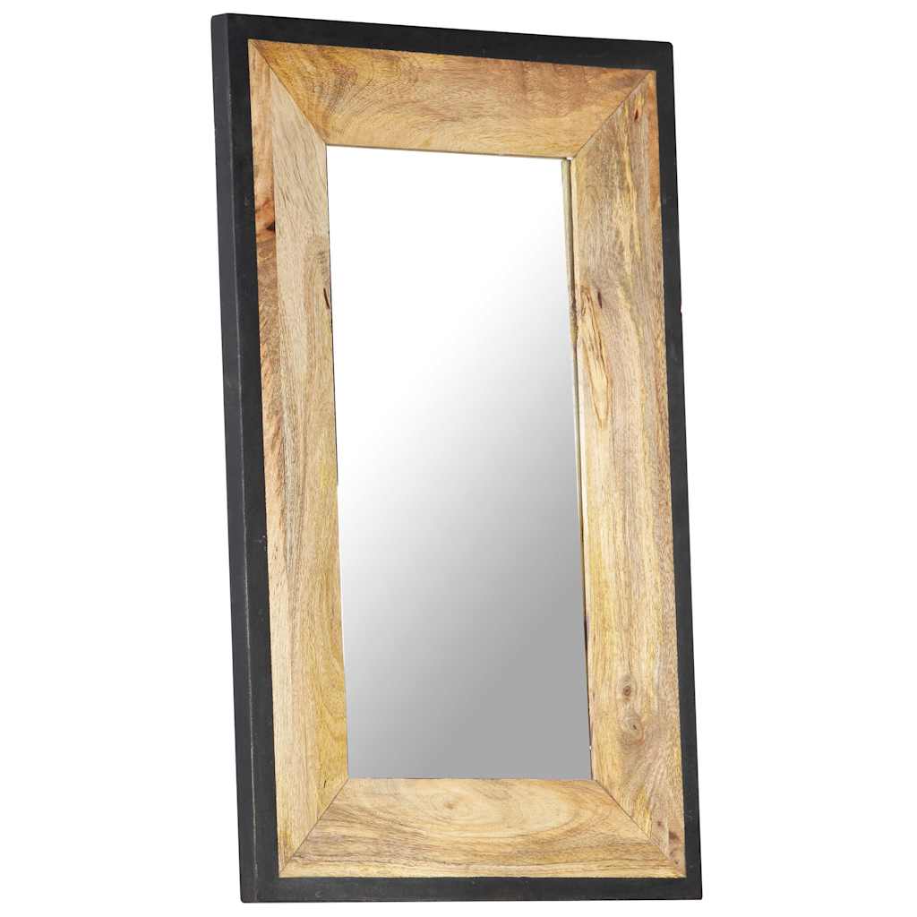 321630 vidaXL Mirror 80x50 cm Solid Mango Wood