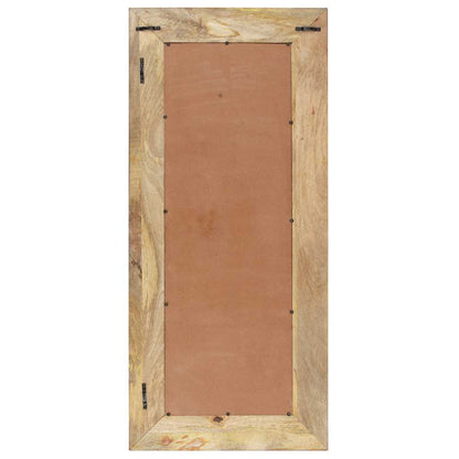 321631 vidaXL Mirror 110x50 cm Solid Mango Wood