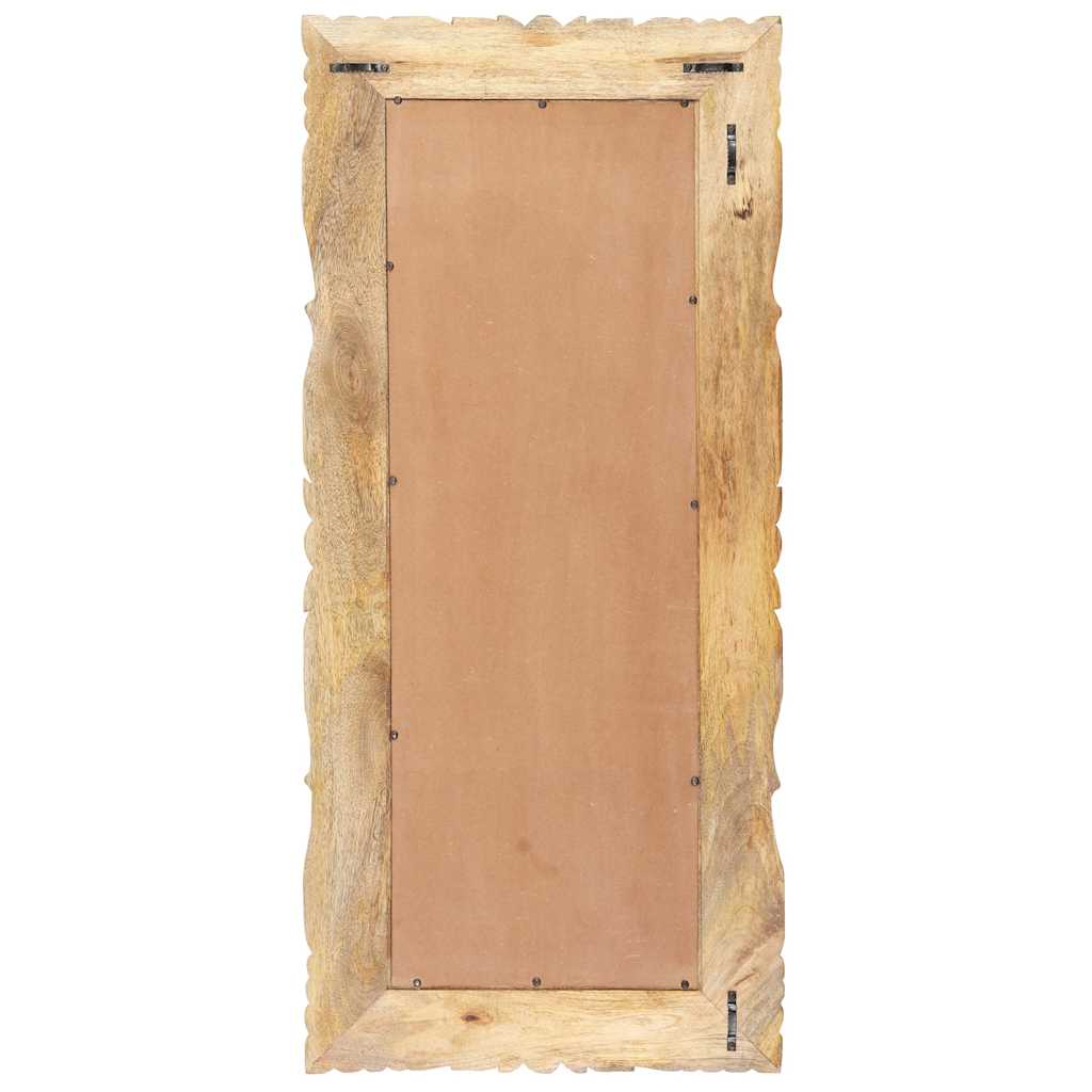 321637 vidaXL Mirror 110x50 cm Solid Mango Wood