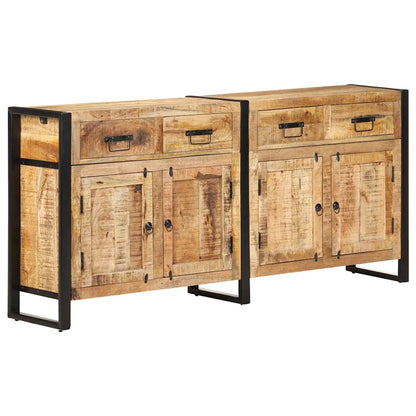 321696 vidaXL Sideboard 172x35x80 cm Solid Mango Wood