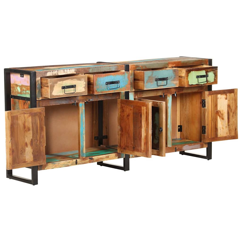 321697 vidaXL Sideboard 172x35x80 cm Solid Reclaimed Wood