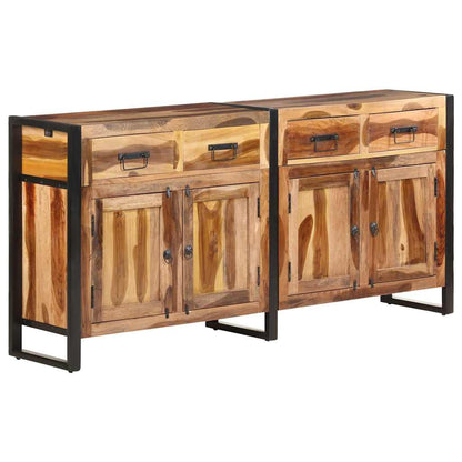 321698 vidaXL Sideboard 172x35x80 cm Solid Acacia Wood with Honey Finish