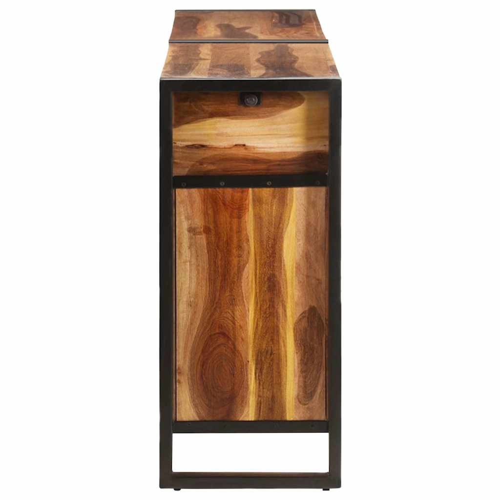 321698 vidaXL Sideboard 172x35x80 cm Solid Acacia Wood with Honey Finish