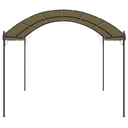 Gazebo 13.1'x9.8'x8.5'Taupe 0.6 oz/ft²