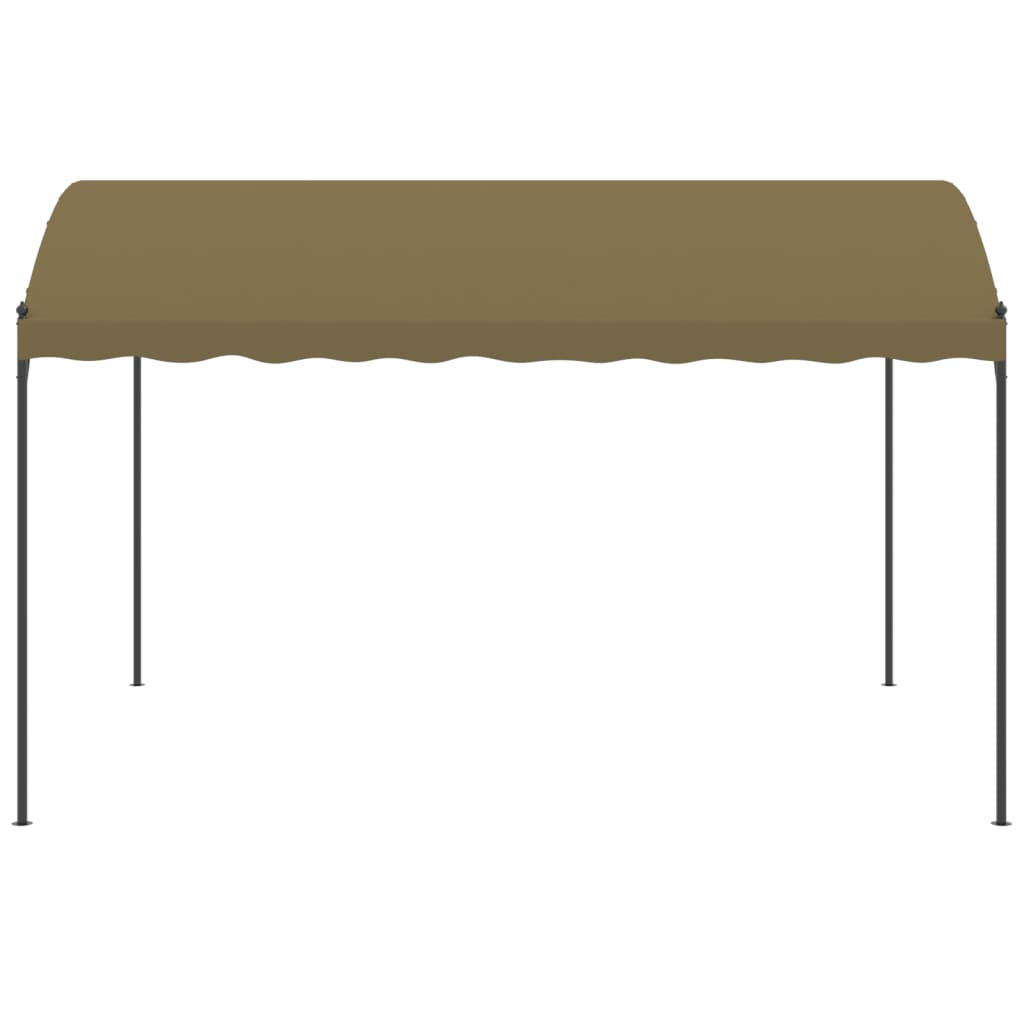 Gazebo 13.1'x9.8'x8.5'Taupe 0.6 oz/ft²