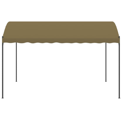Gazebo 13.1'x9.8'x8.5'Taupe 0.6 oz/ft²