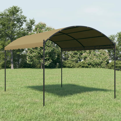Gazebo 13.1'x9.8'x8.5'Taupe 0.6 oz/ft²