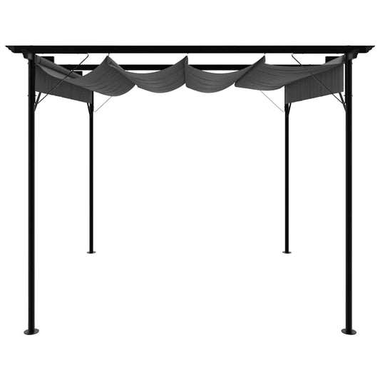 Pergola | Anthracite | Powder-coated steel, Polyester with PA coating