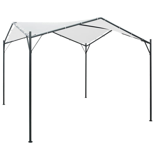 Gazebo | White | Oxford fabric, Steel | 3x3x2.6 m | Collapsible | Gazebo
