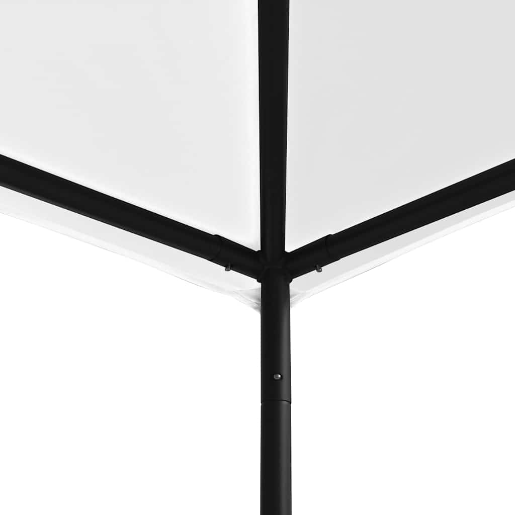 Gazebo White Oxford fabric with PA coating, steel Large
