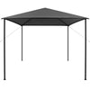 Gazebo 3x3 m Anthracite Fabric and Steel 180 g/m²