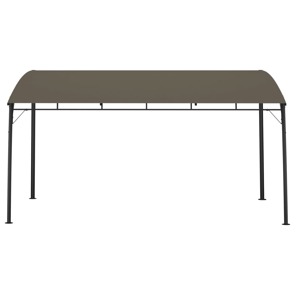 Sunshade awnings 4 x 3 x 2.55 m Taupe