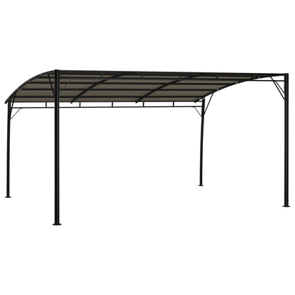 Sunshade awnings 4 x 3 x 2.55 m Taupe