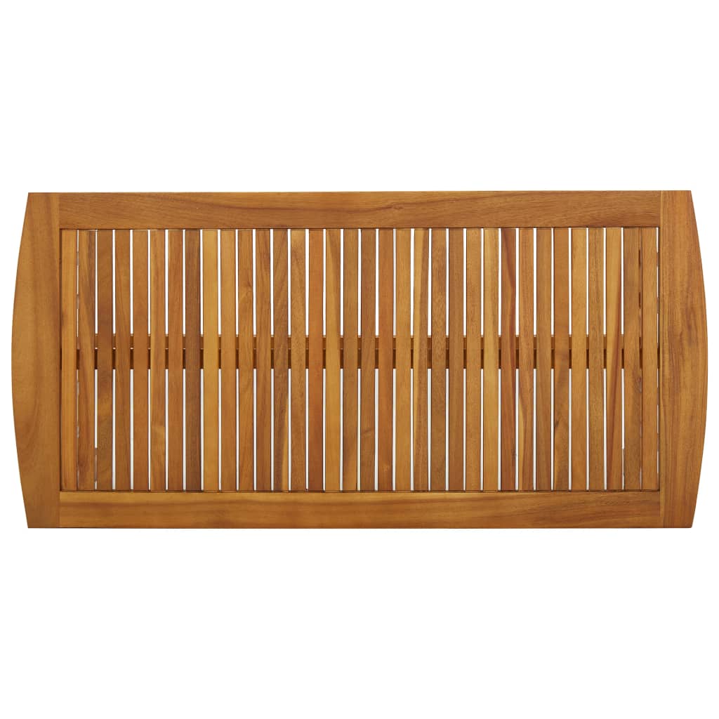 Coffee Table Natural Acacia Wood Solid Acacia Wood Medium Durable