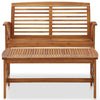 2 Piece Garden Lounge Set Solid Acacia Wood