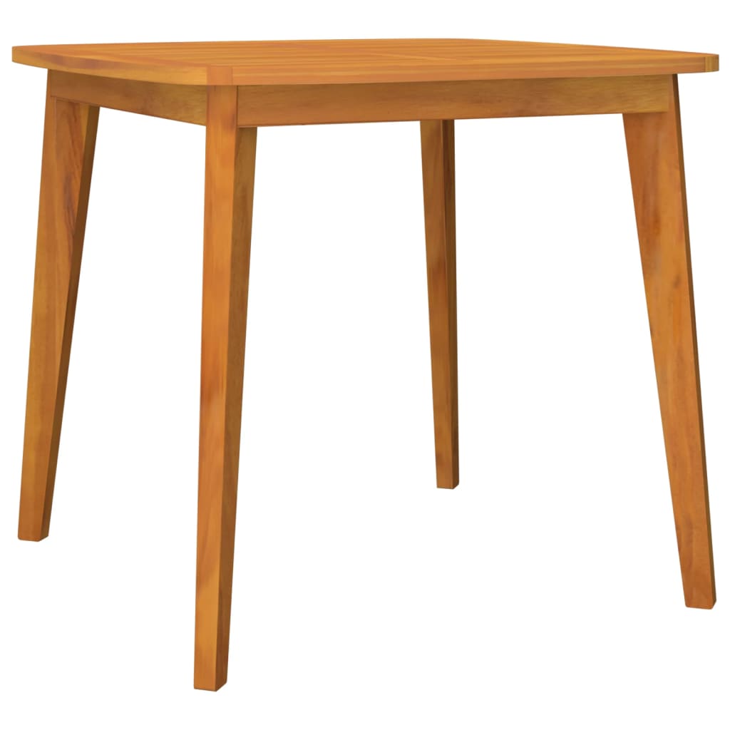 Garden Table | Natural Acacia | Solid Acacia wood | 85x85 cm | Durable
