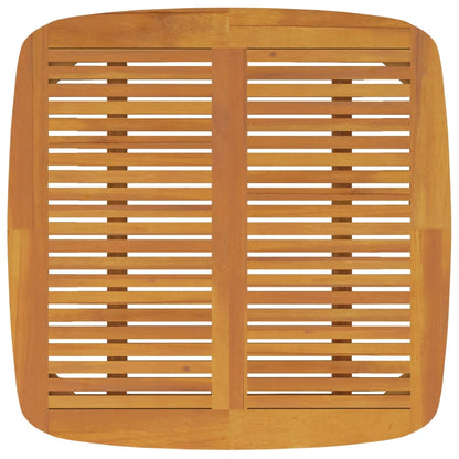 Garden Table | Natural Acacia | Solid Acacia wood | 85x85 cm | Durable