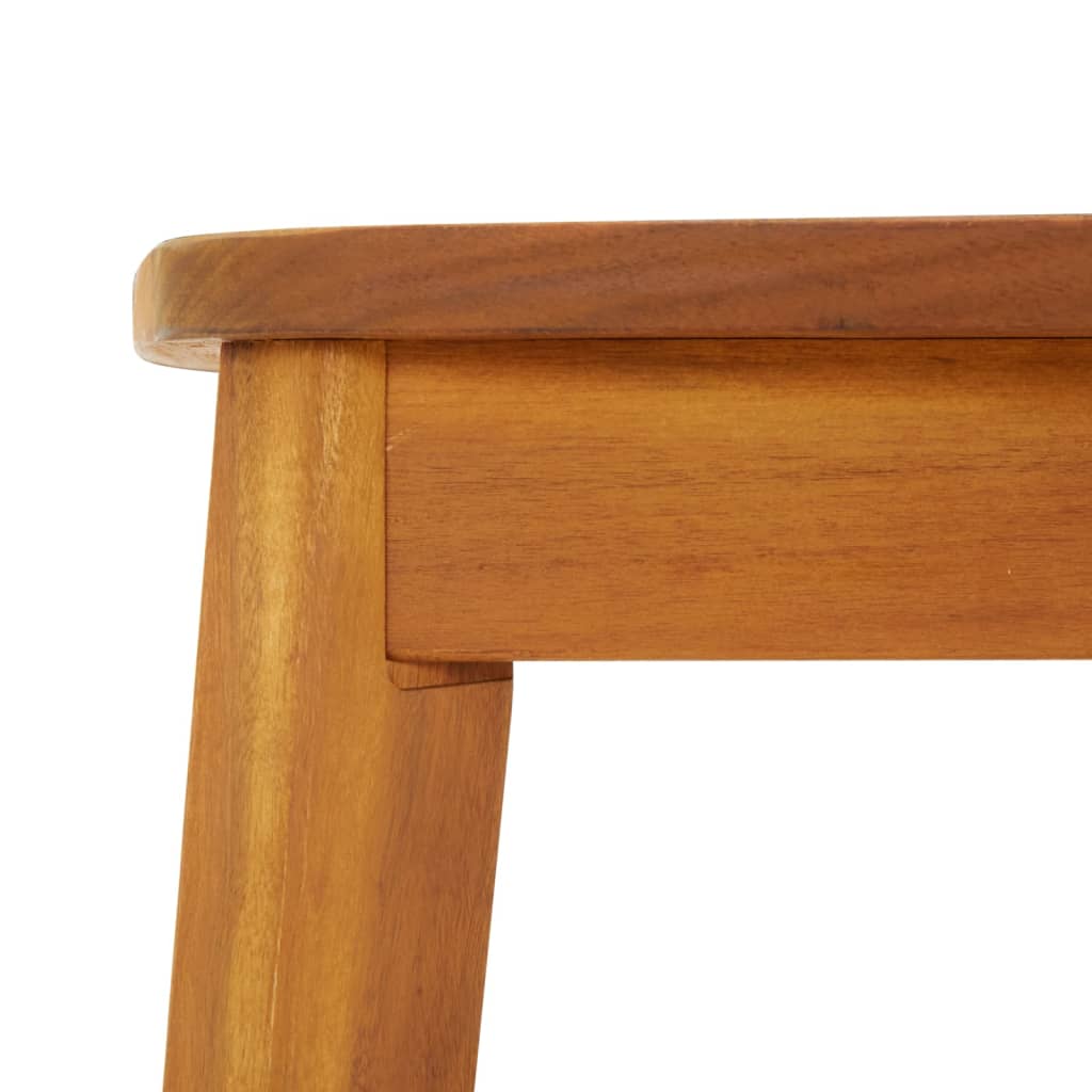 Garden Table | Natural Wood | Solid acacia wood | Large |  Durable