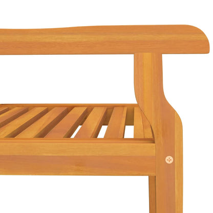 Dining Chair | Set of 2 | Brown | Solid Acacia Wood with an Oil Finish
