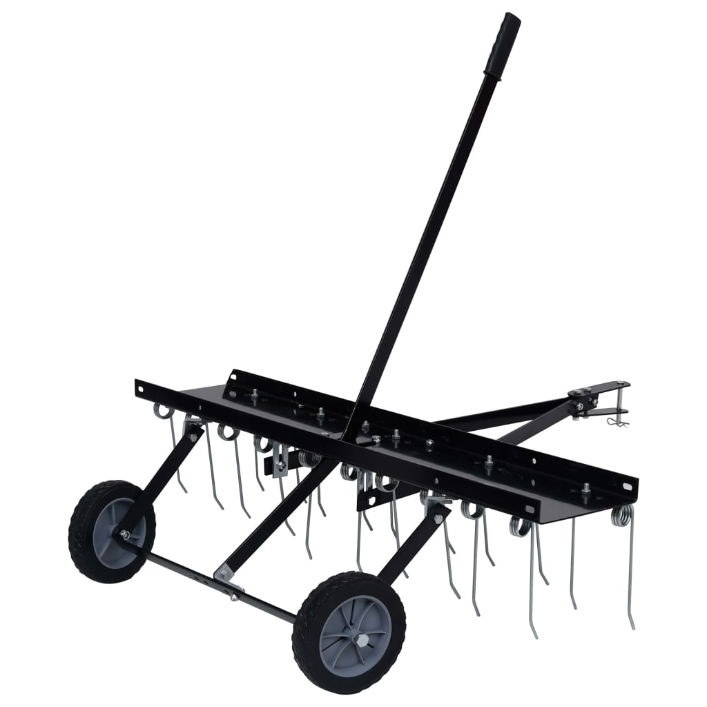 Scarifier Black Steel Large Scarifier Rectangular Industrial