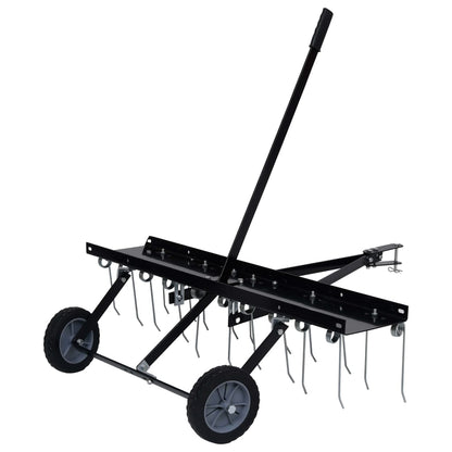 Scarifier Black Steel Large Scarifier Rectangular Industrial