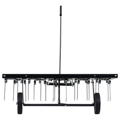 Scarifier Black Steel Large Scarifier Rectangular Industrial