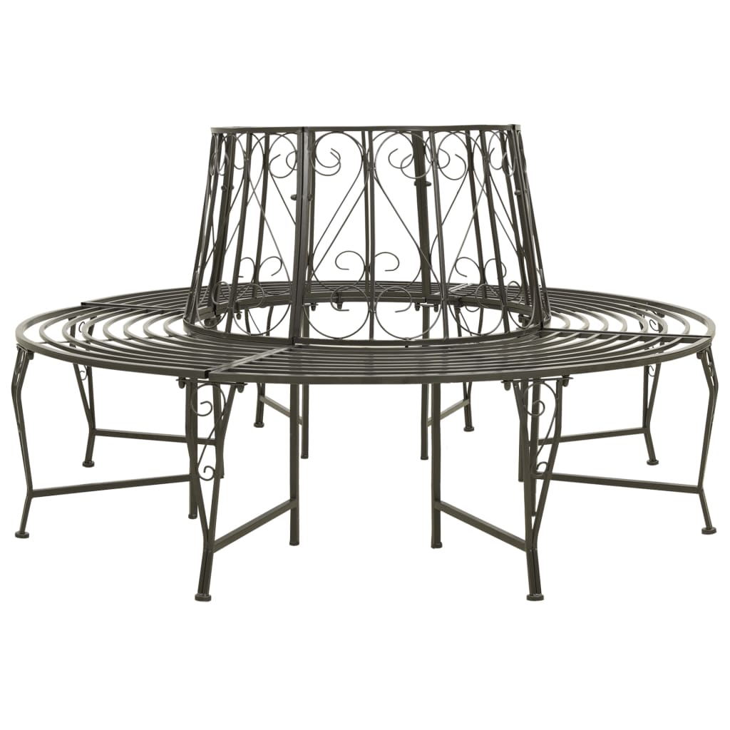 Tree benches 1-Seater Ø 62.99 x 35.04 in Steel