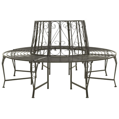 Tree benches 1-Seater Ø 62.99 x 35.04 in Steel
