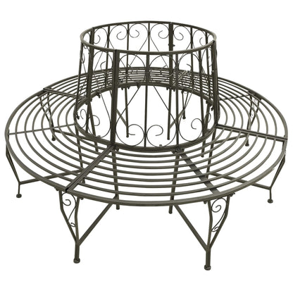 Tree benches 1-Seater Ø 62.99 x 35.04 in Steel