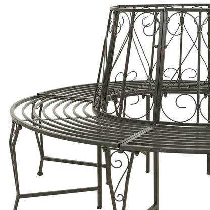 Tree benches 1-Seater Ø 62.99 x 35.04 in Steel