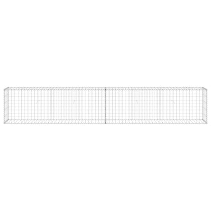 Gabion Wall with Covers Galvanised Steel 300x30x50 cm