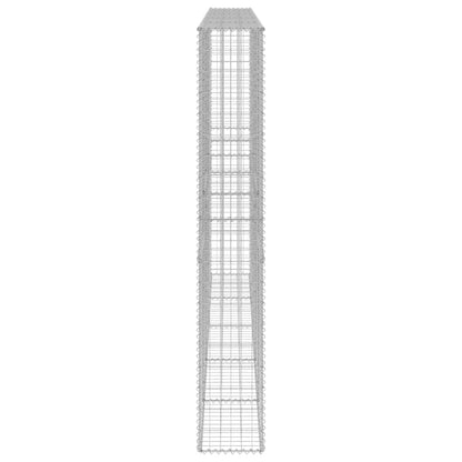 Gabion Wall with Covers Galvanised Steel 300x30x200 cm