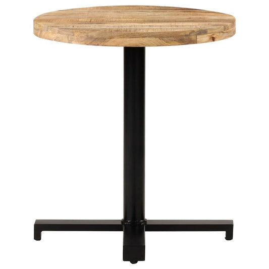 Bistro Table | Natural Mango Wood and Black