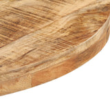 Bistro Table Round Ø70x75 cm Rough Mango Wood