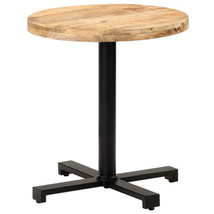 Bistro Table Round Ø70x75 cm Rough Mango Wood