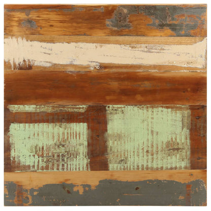 Bistro Table Square 50x50x75 cm Solid Reclaimed Wood