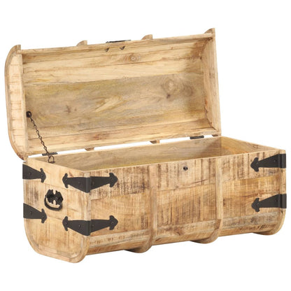 Storage Chest | Natural wood | Solid Mango Wood | Medium | Storage Chest