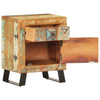 Bedside Cabinet 40x30x50 cm Solid Reclaimed Wood