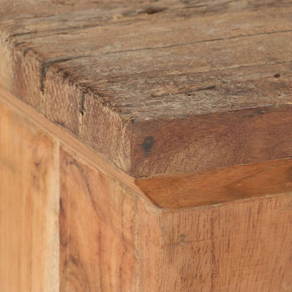 TV Cabinet 120x30x40 cm Solid Acacia Wood and Reclaimed Wood