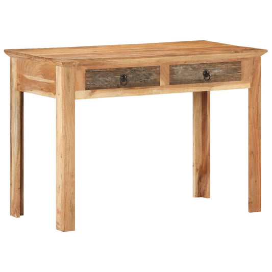 Desk | Natural Wood | Solid Reclaimed Wood | 110x50x75 cm | Desk